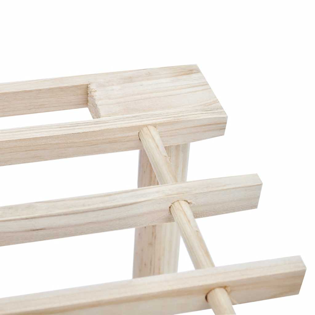 Stalci za cipele sa 4 police 2 kom. puno borovo drvo - number 5.