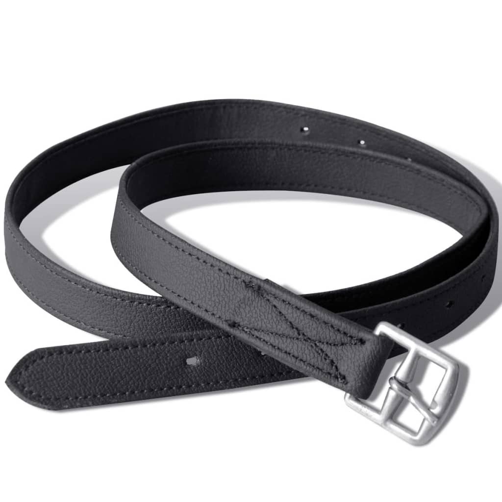 Zadelset 16" echt leer 5-in-1 - zwart, 14 cm - number 6.