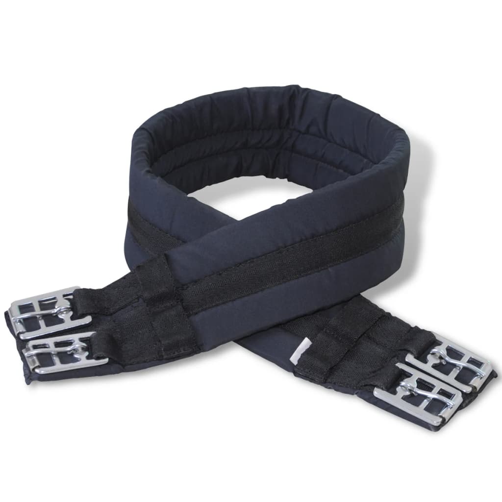 Zadelset 16" echt leer 5-in-1 - zwart, 14 cm - number 8.