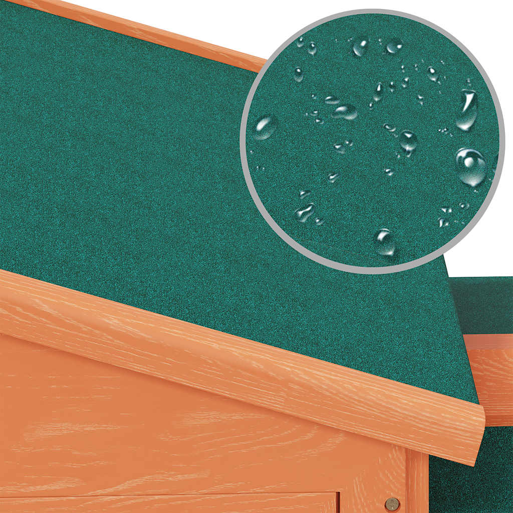 Grande cage d'extérieur en bois pour petits animaux - number 6.