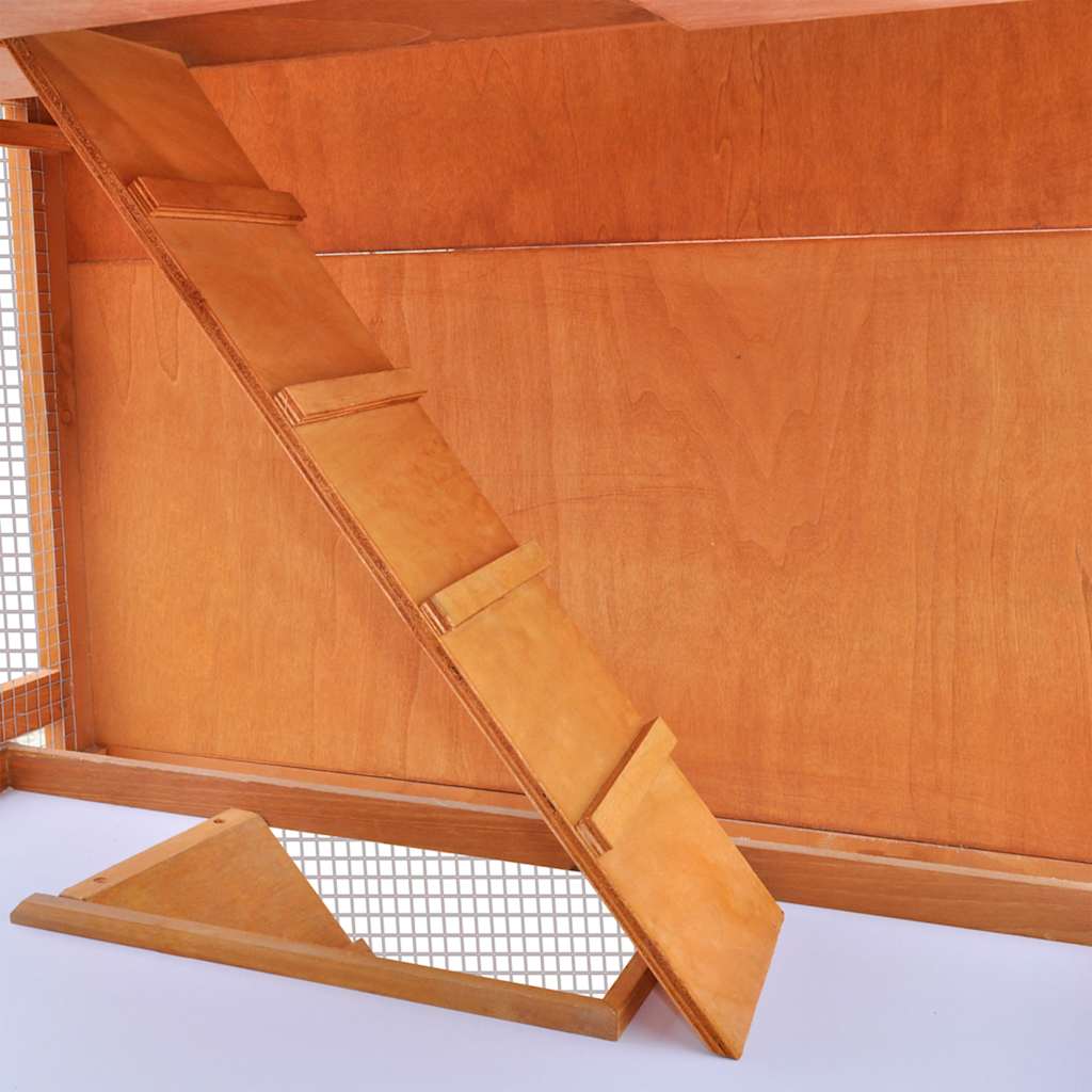 Cage à lapin d'extérieur pour petits animaux 3 niveaux en bois - number 6.