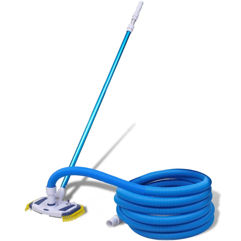 Pool vacuum cleaner set with telescopic rod and hose - number 1.