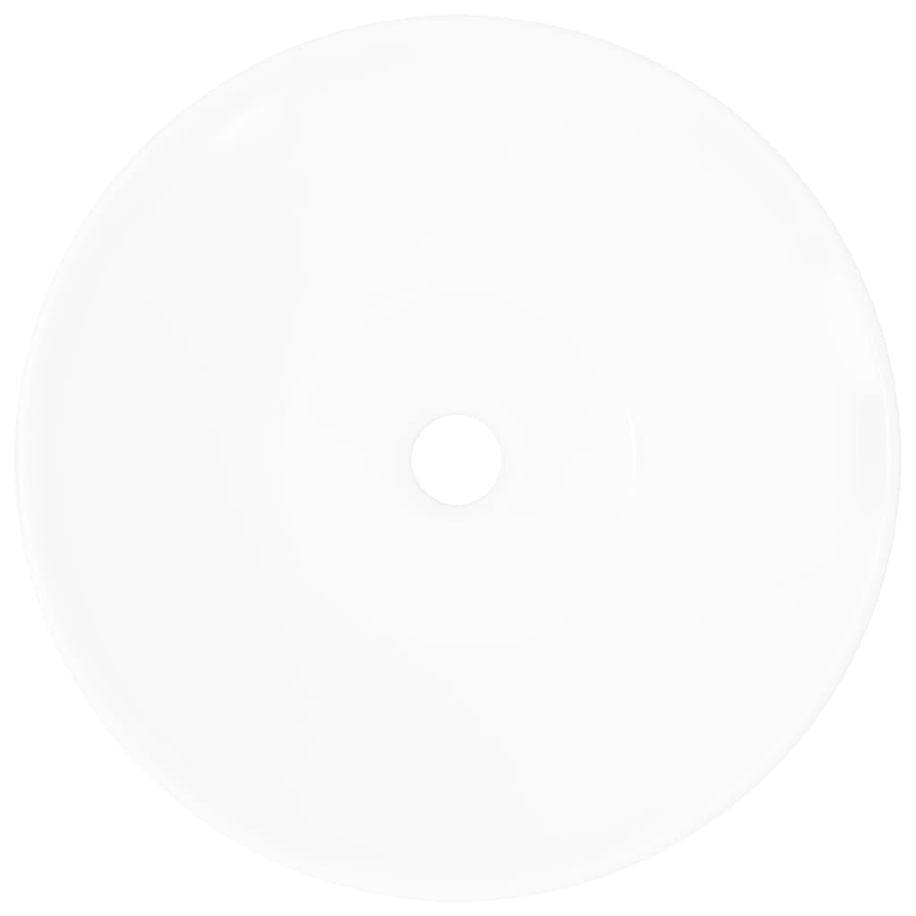 Badeværelsesvask keramisk skål hvid - number 3.