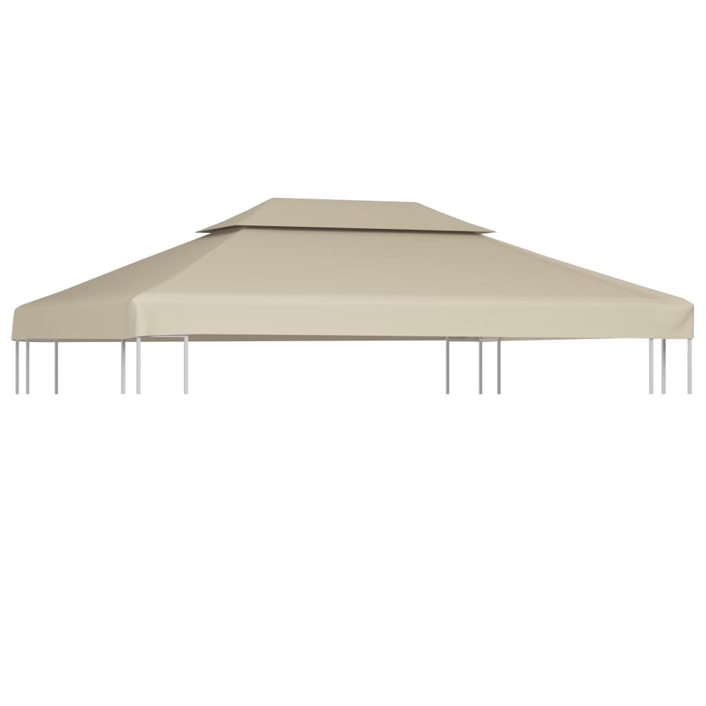 Baldakin til havepavillon 310 g/m² - beige, 3 x 4 m, 1 - number 1.