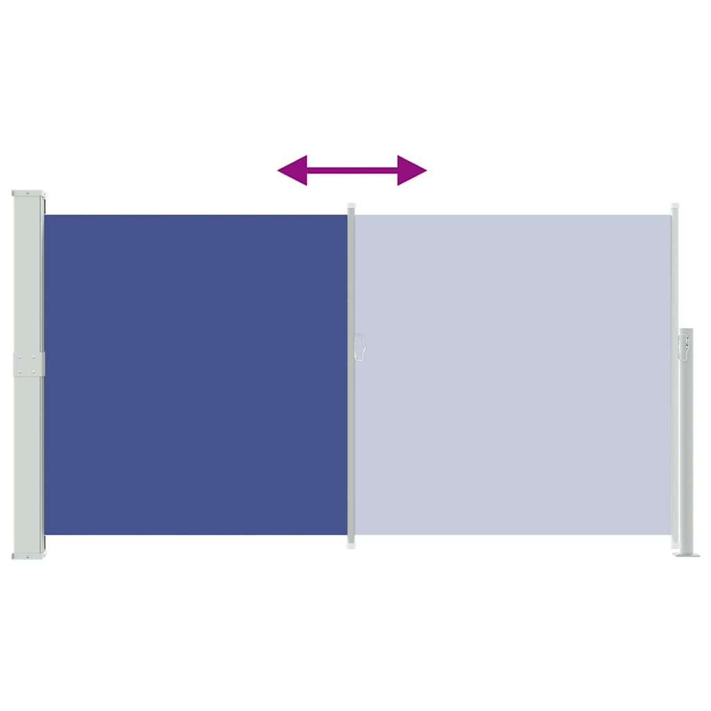 Bočna tenda za terasu - plava, 160 x 300 cm, 1 - number 8.