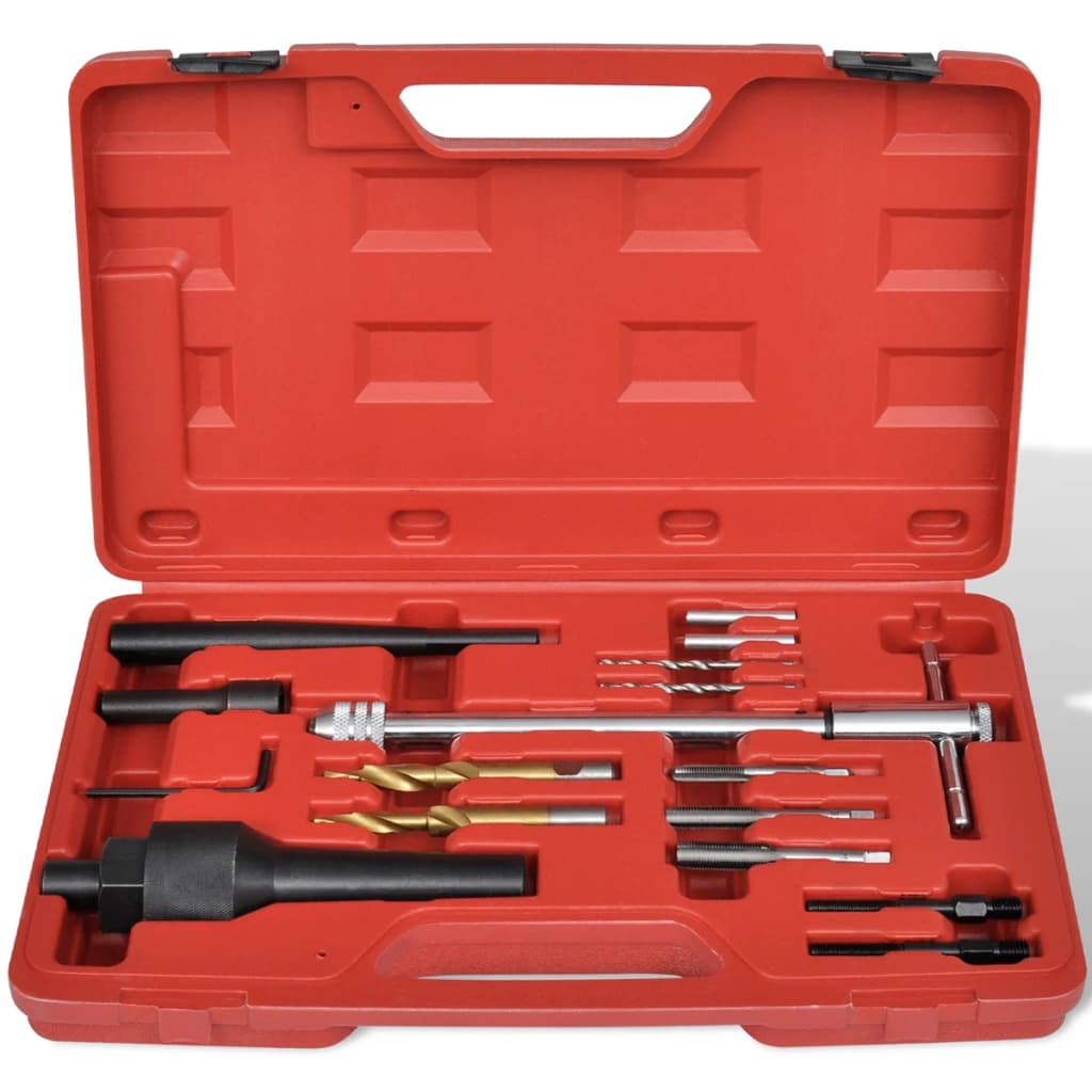 Sæt i 16 dele til afmontering/reparation af gløderør, audi, seat, vw - number 3.