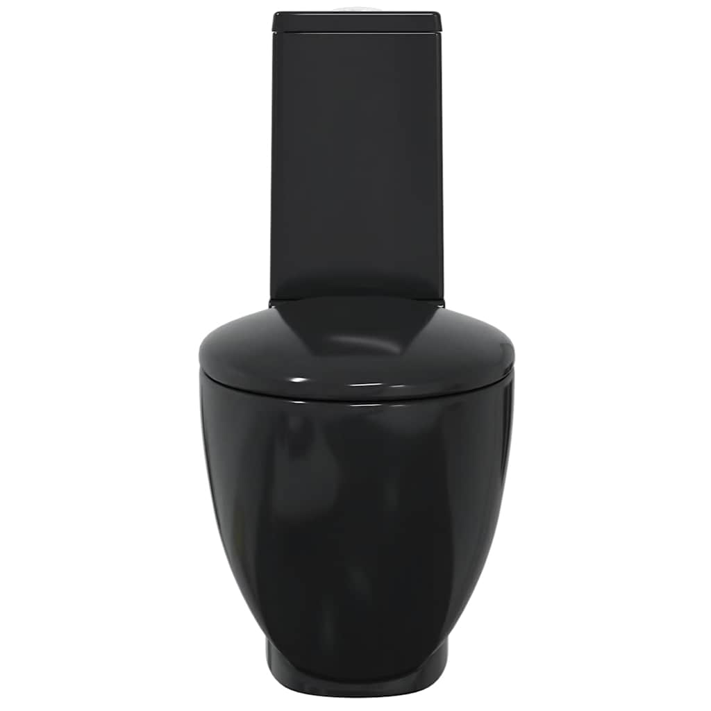 Wc en céramique avec drain à l'arrière - noir - number 3.