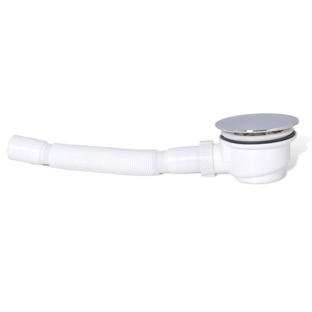 Bruseafløb med vandlås & fleksibel slange - number 2.