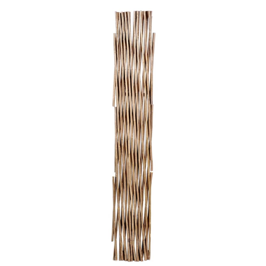 Clôture en osier avec treillis 5 pcs. 180 x 90 cm - number 3.