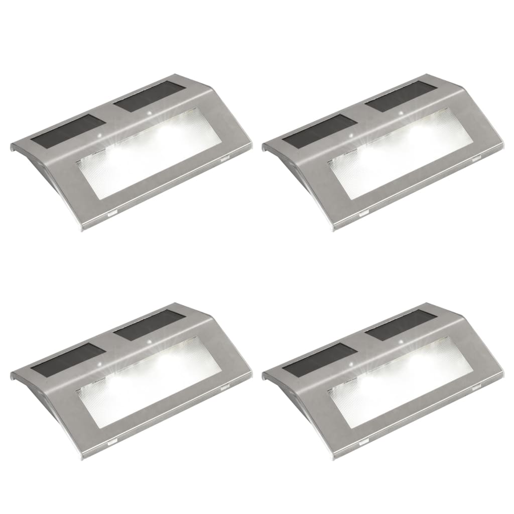 4 x trappelampe med solceller - number 1.