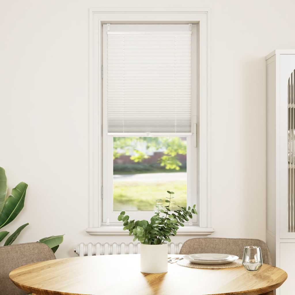 Store plissé 40x150 cm blanc - number 1.