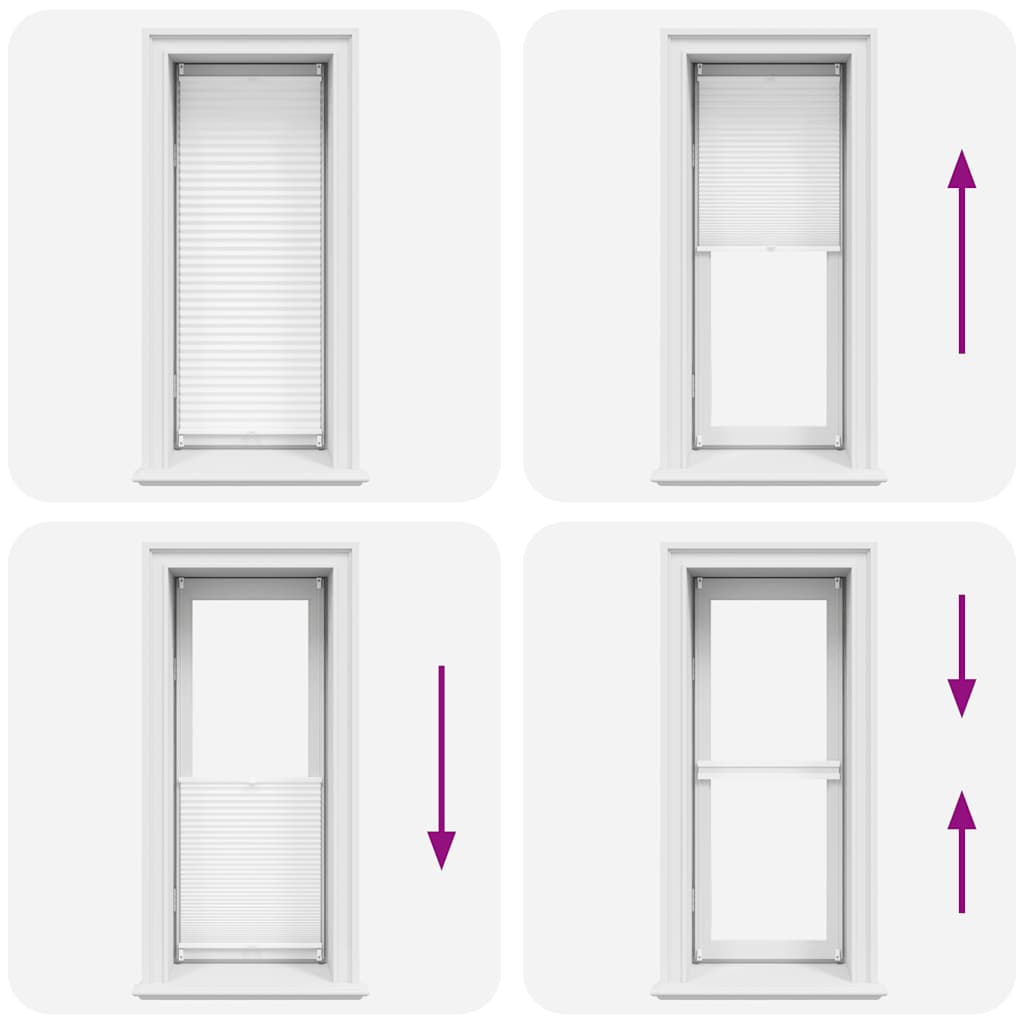 Store plissé 40x150 cm blanc - number 7.