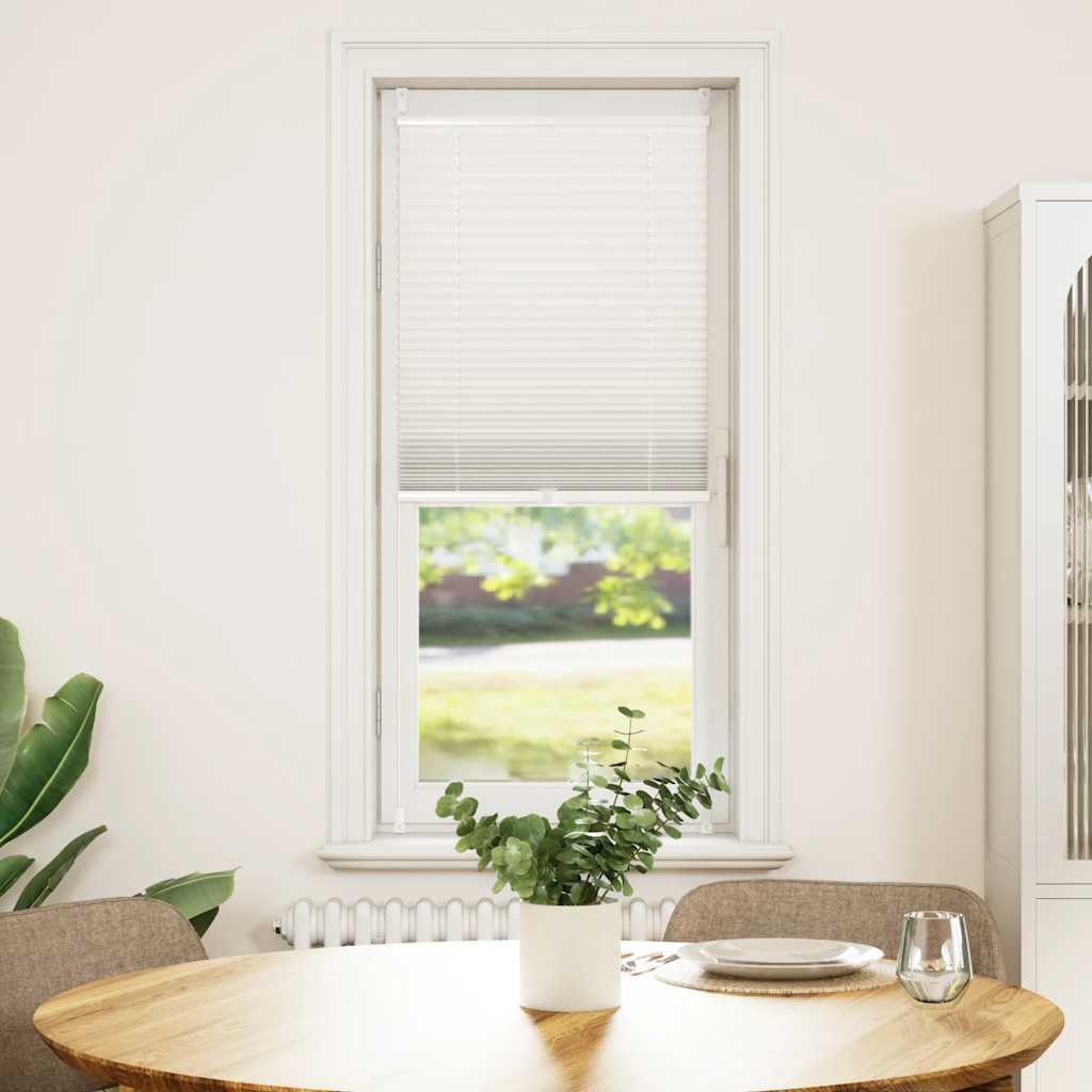 Plisserede blinde 40x125 cm hvid - number 1.