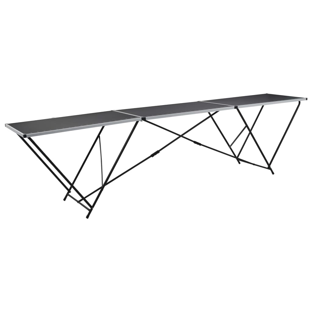 Klapbord til tapetsering mdf og aluminium 300x60x78 cm - number 1.