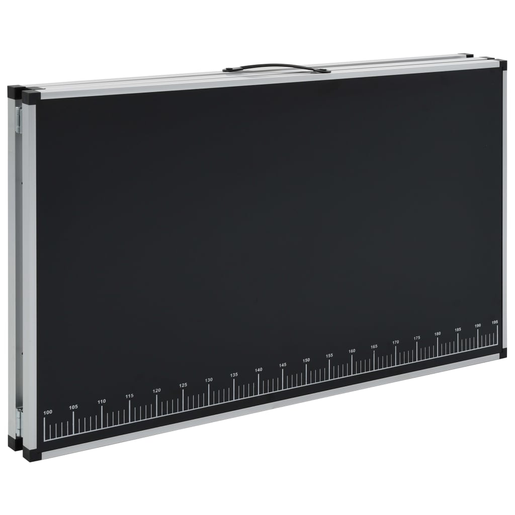 Klapbord til tapetsering mdf og aluminium 300x60x78 cm - number 6.