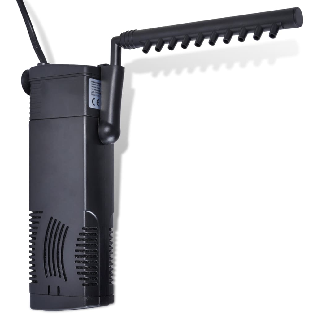 Pompe de filtration pour aquarium charbon actif 600 l/h - number 1.