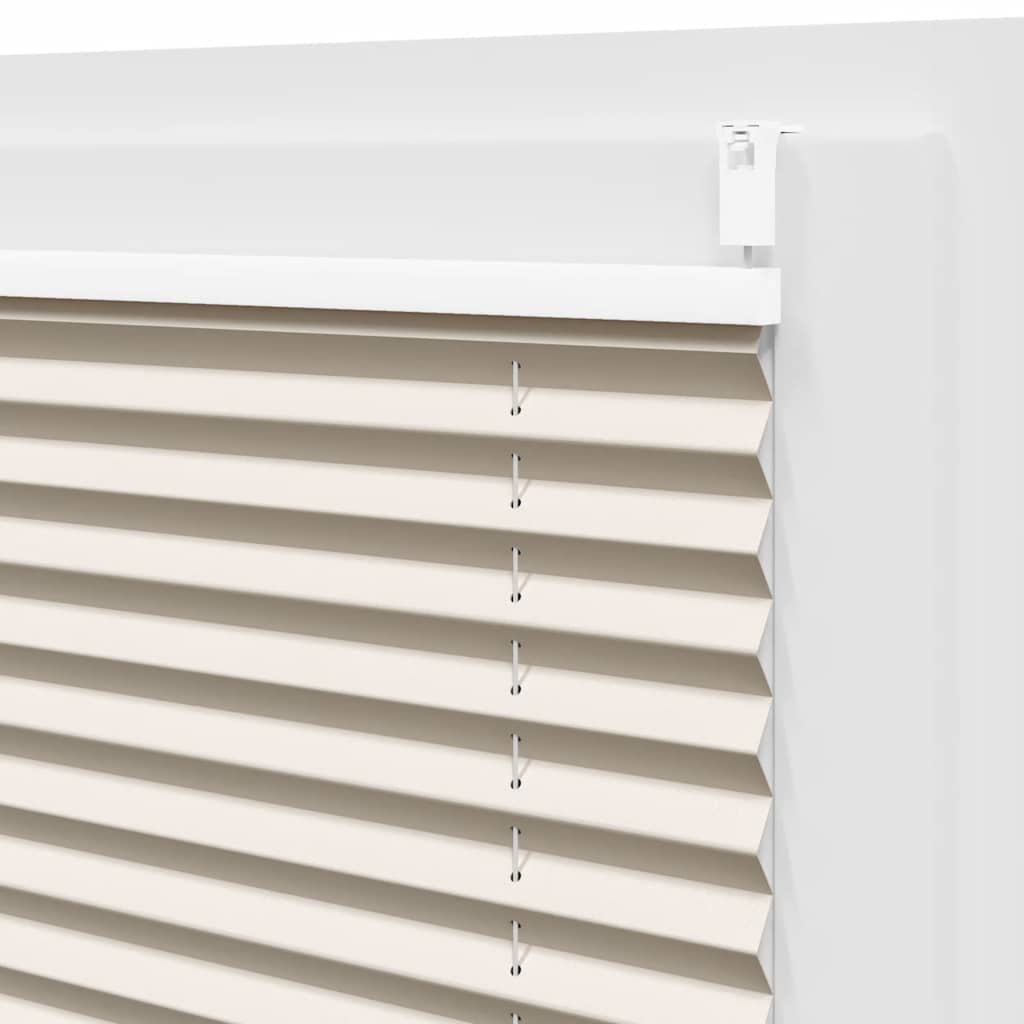 Store plissé 70x125 cm crème - number 7.