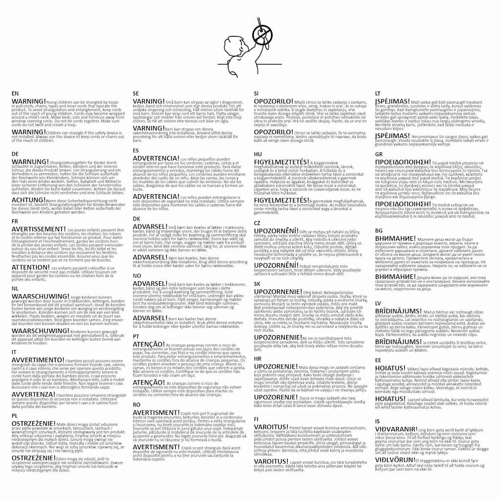 Store plissé 40x200 cm crème - number 5.