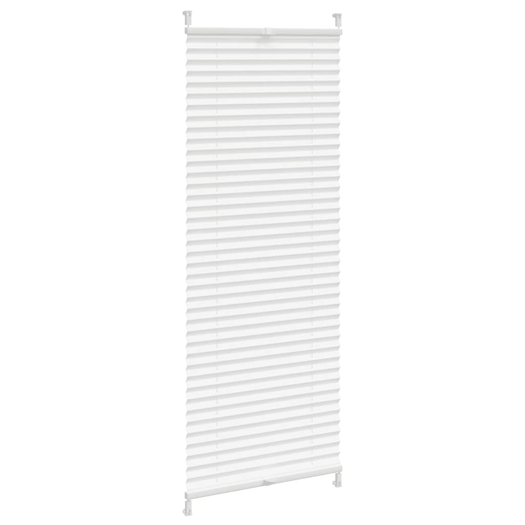 Pleated blind 50x125 cm white - number 3.