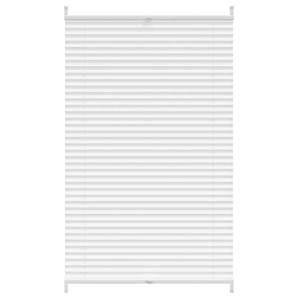 Pleated blinds 70x125 cm white - number 2.