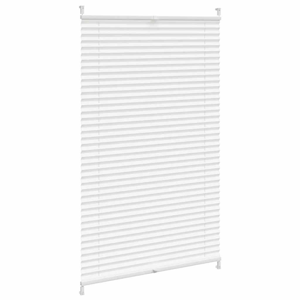 Pleated blinds 70x125 cm white - number 3.