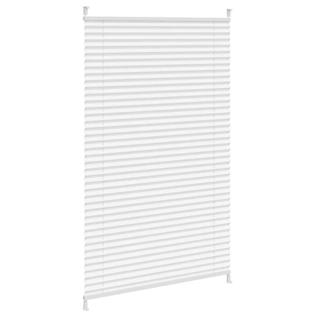 Pleated blinds 70x125 cm white - number 4.
