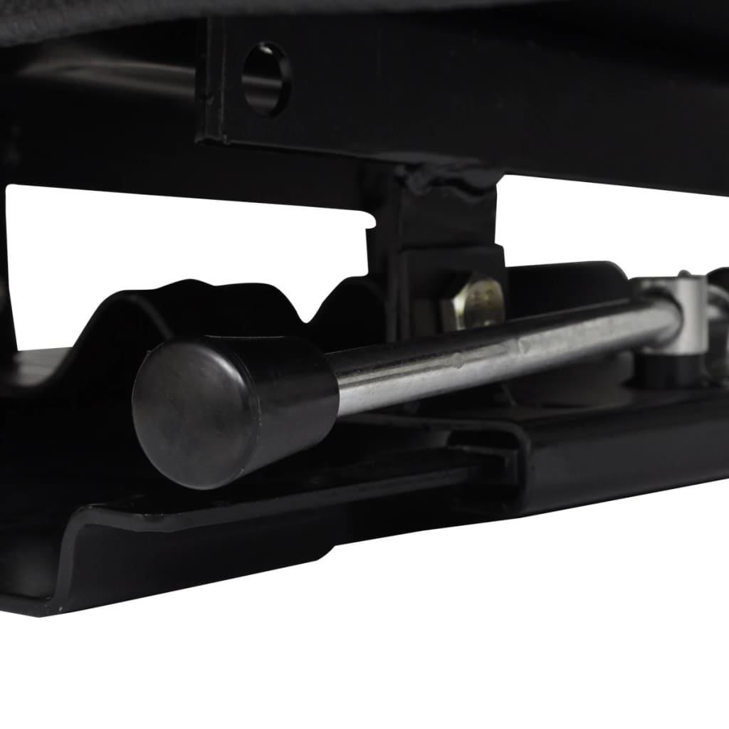 Tractor seat with backrest black - number 6.