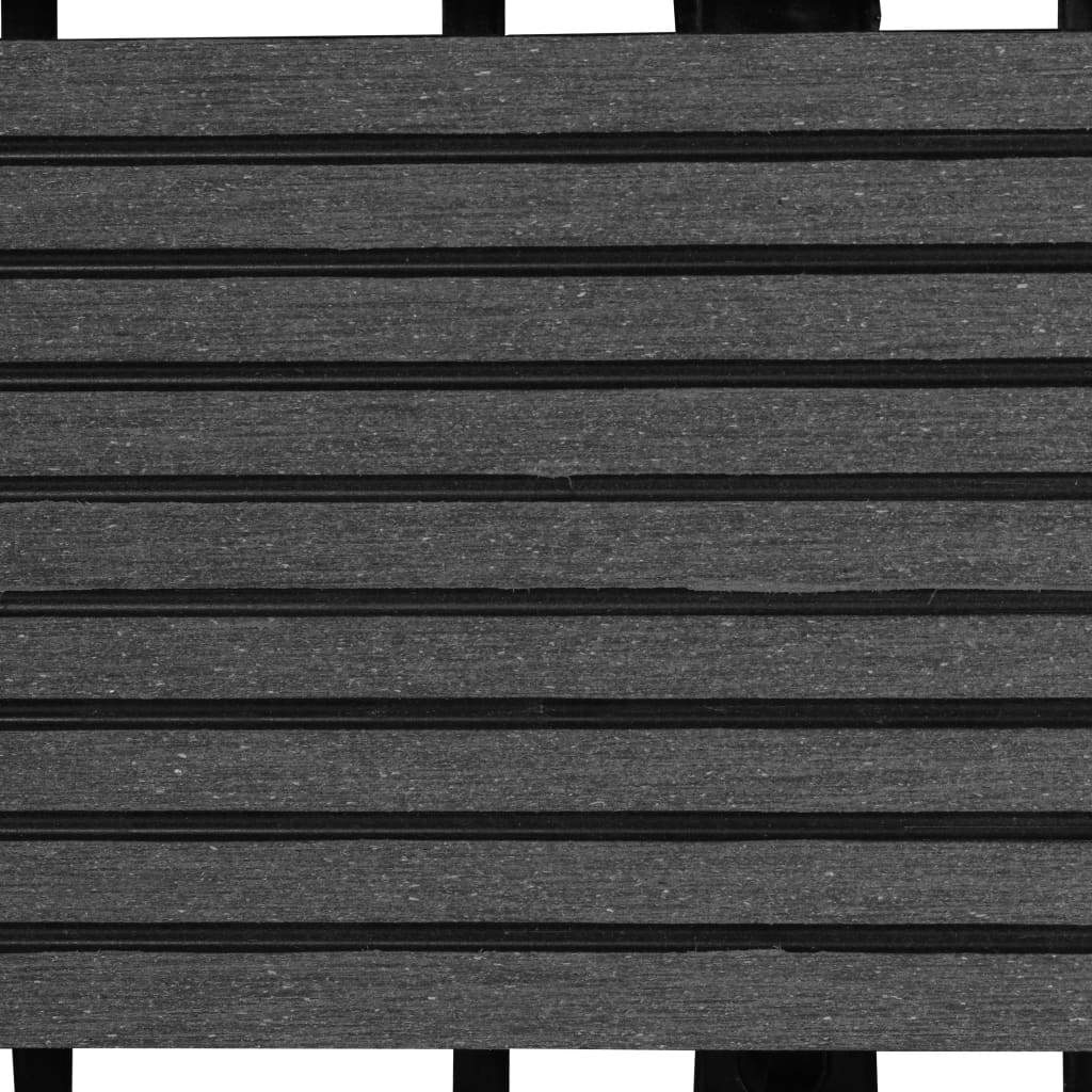 Wpc-fliser 30 x 30 cm 11 stk. 1 m2 grå - number 5.