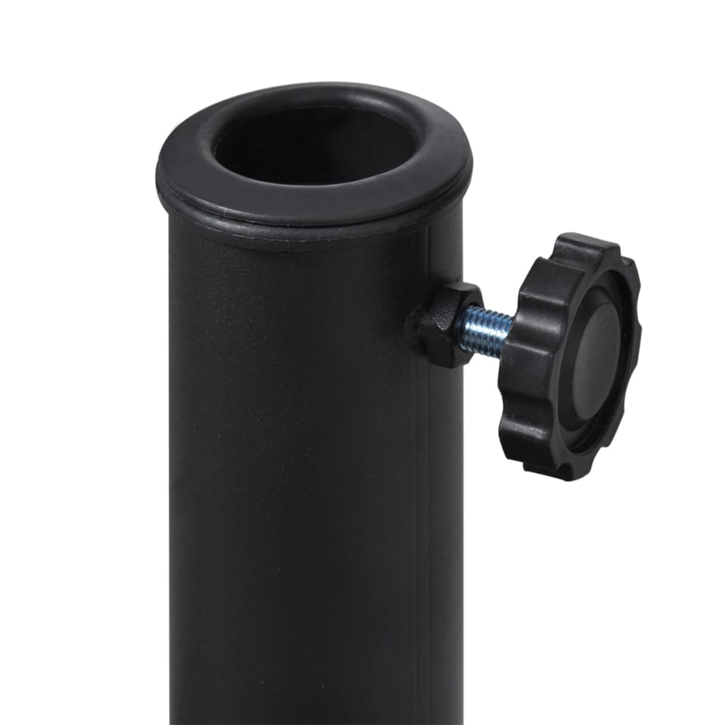 Halvrund parasolfod resin - number 4.