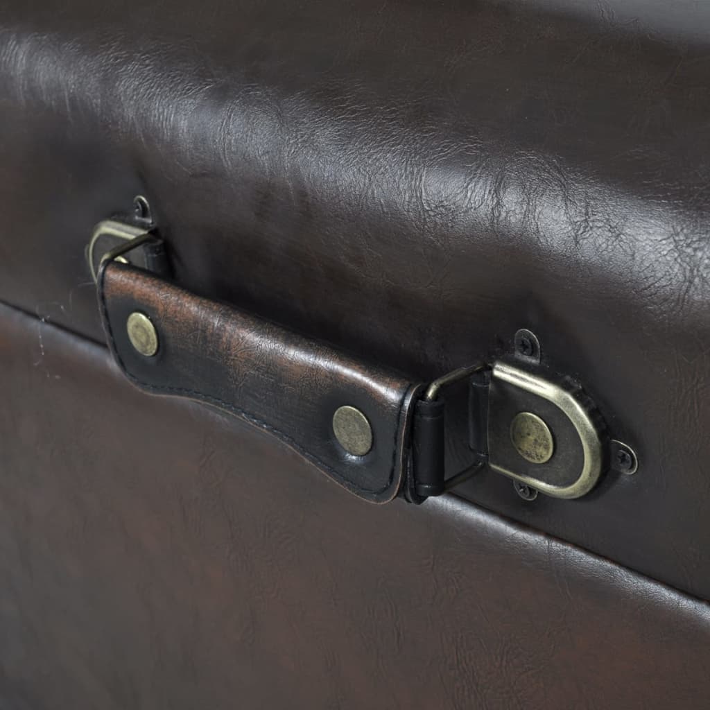 Set klupa za odlaganje 3 kom. smeđa - number 3.