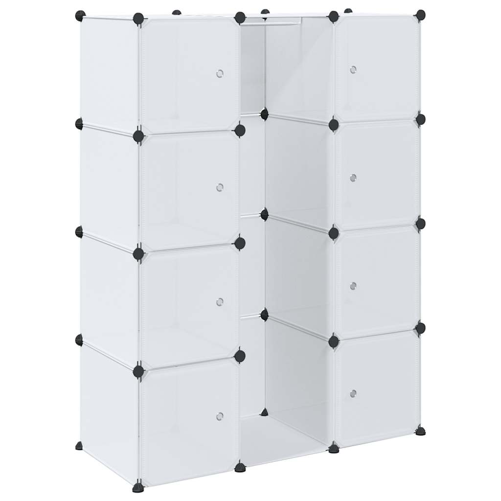 Modularni ormar s 37x115x150 cm - bijeli, 1,9 pretinaca - number 2.