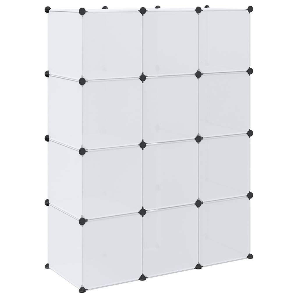 Modularni ormar s 37x115x150 cm - bijeli, 1,9 pretinaca - number 5.