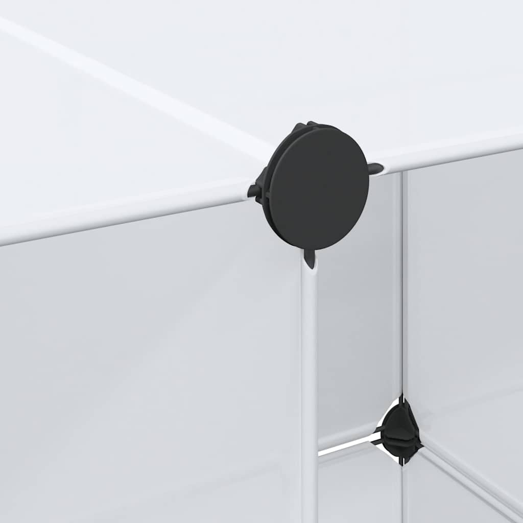 Modularni ormar s 37x115x150 cm - bijeli, 1,9 pretinaca - number 7.