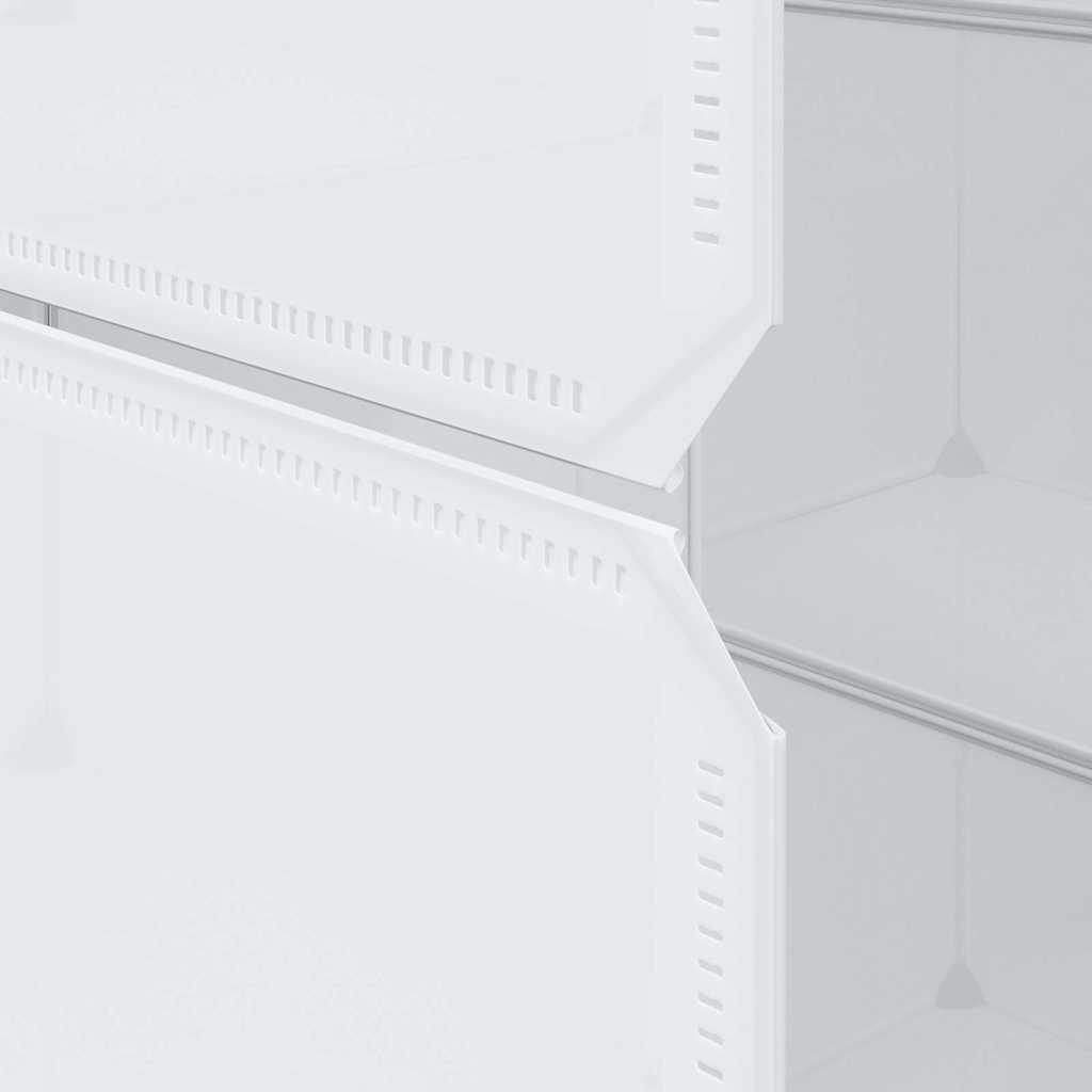 Modularni ormar s 37x115x150 cm - bijeli, 1,9 pretinaca - number 8.