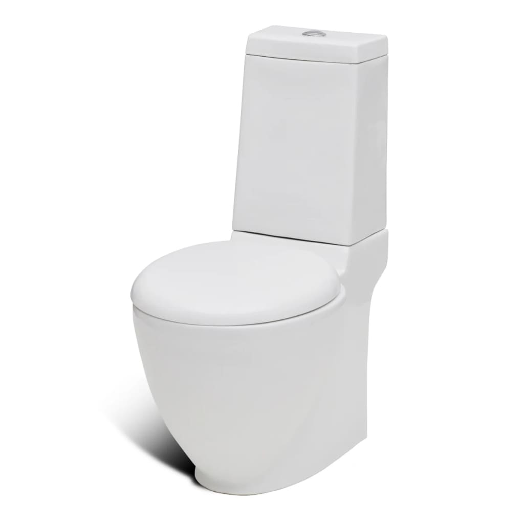 Ensemble wc et bidet en céramique blanc - number 3.