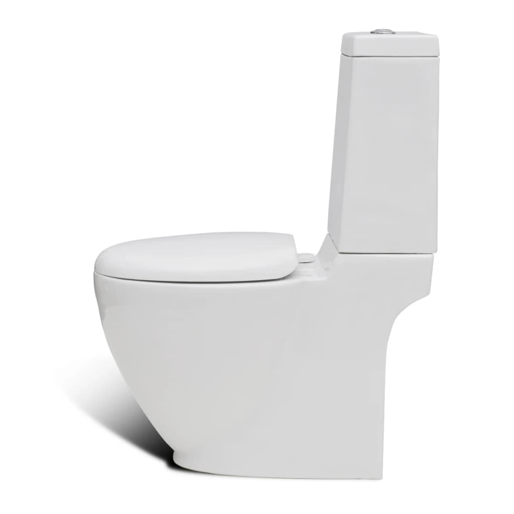 Ensemble wc et bidet en céramique blanc - number 5.