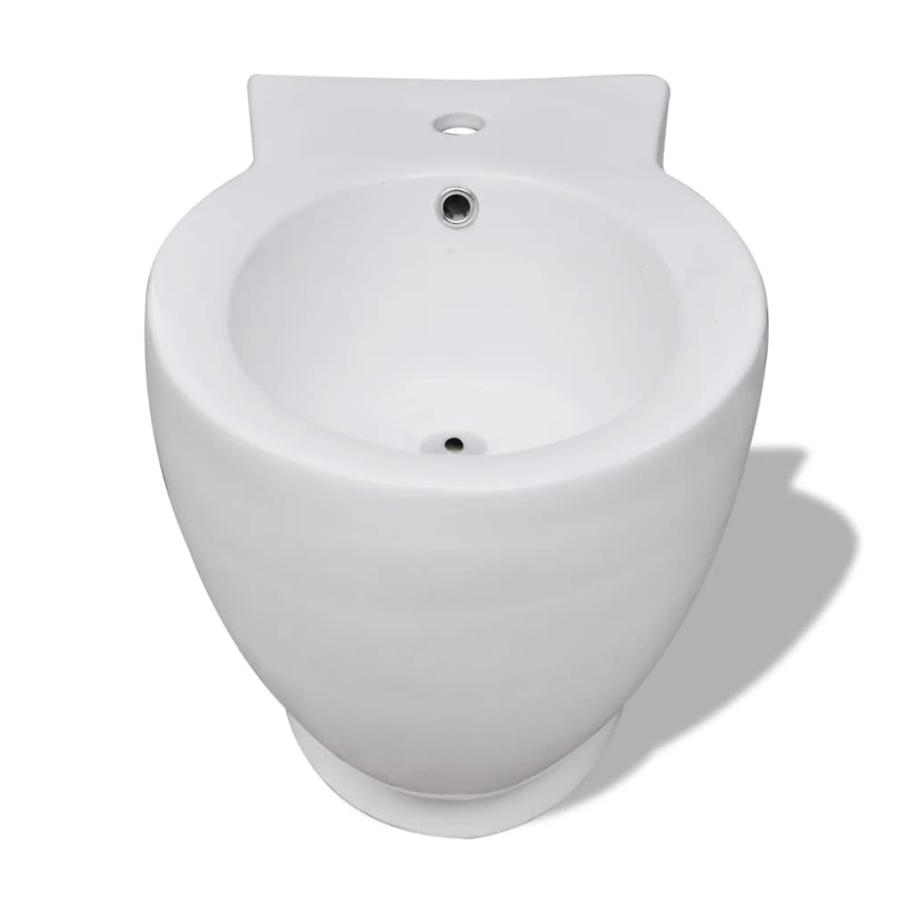 Ensemble wc et bidet en céramique blanc - number 10.