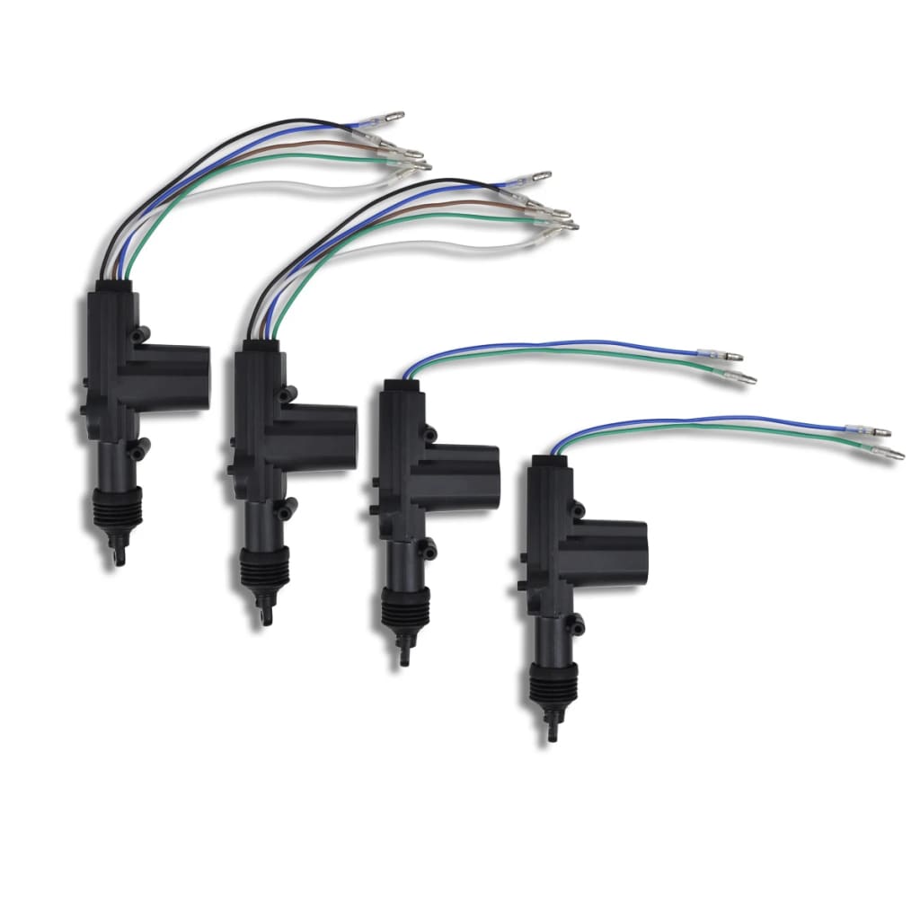 Chiusura centralizzata 2 telecomandi comuni e 4 motori 12 v universale - number 3.