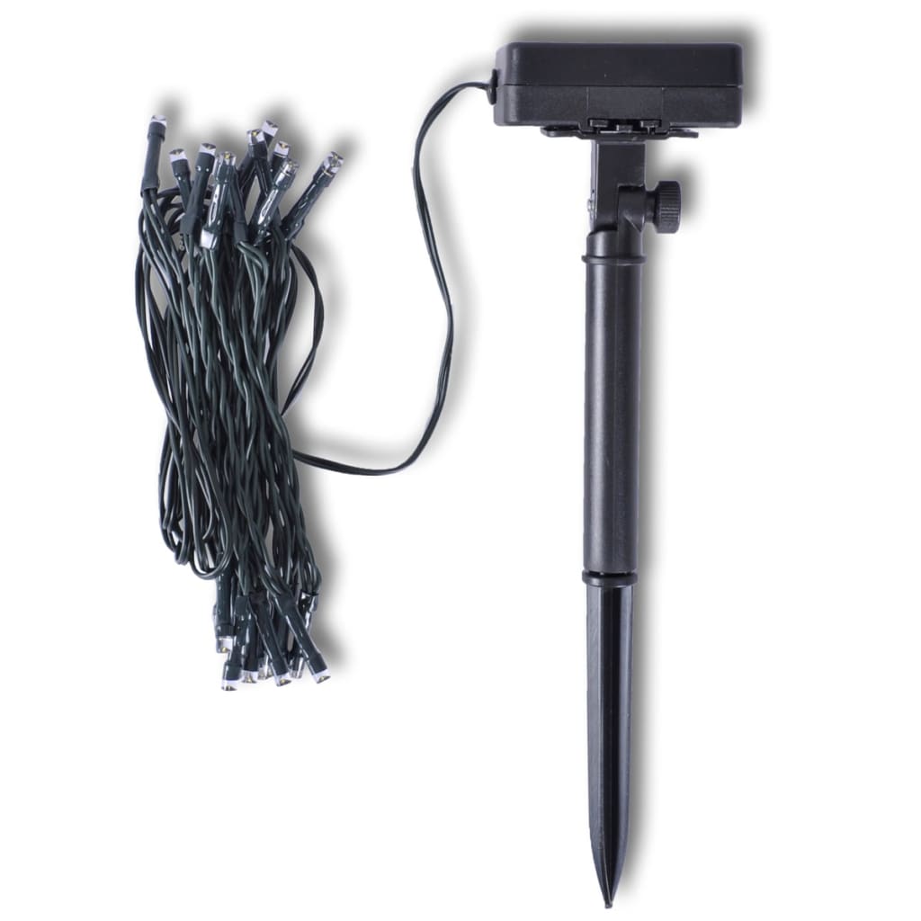 Bold af buksbomved, kunstklippede kunstige blade, 27 cm, med led-kæde - number 5.