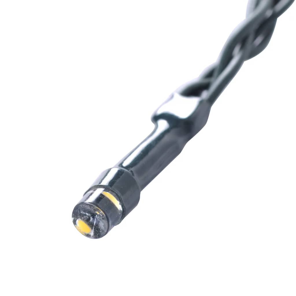 Bold af buksbomved, kunstklippede kunstige blade, 27 cm, med led-kæde - number 8.