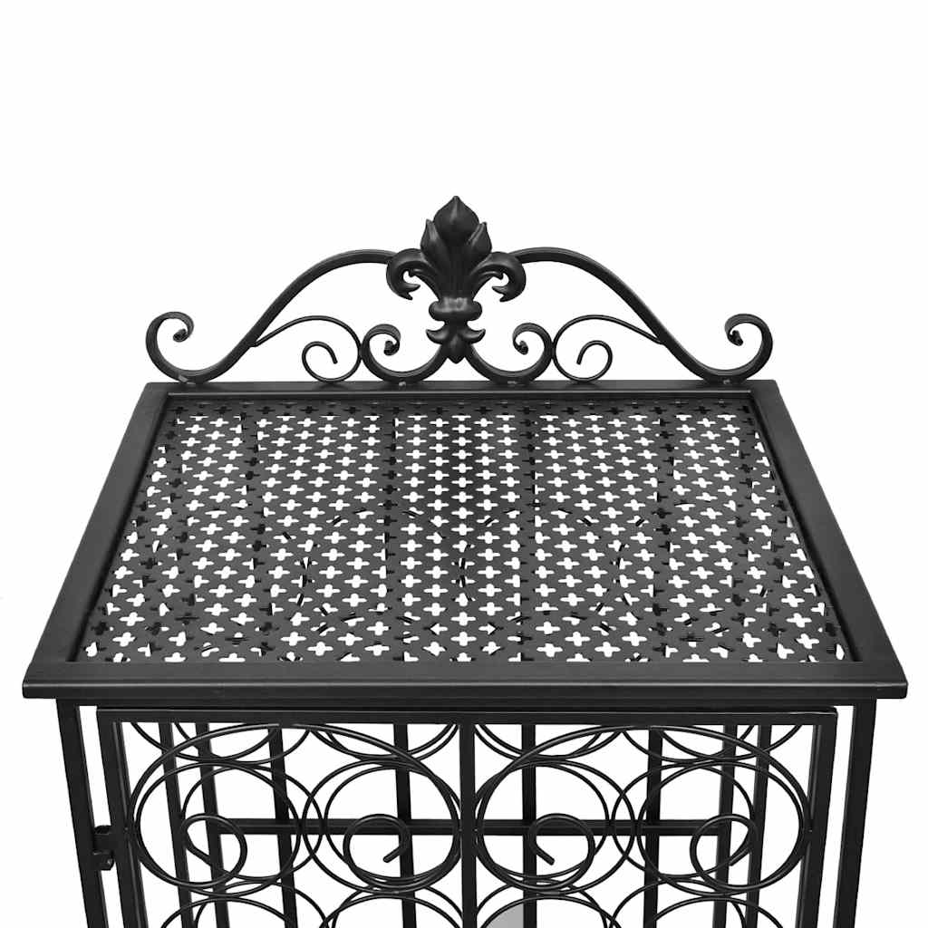 Metalni stalak za vino za 28 boca - number 5.