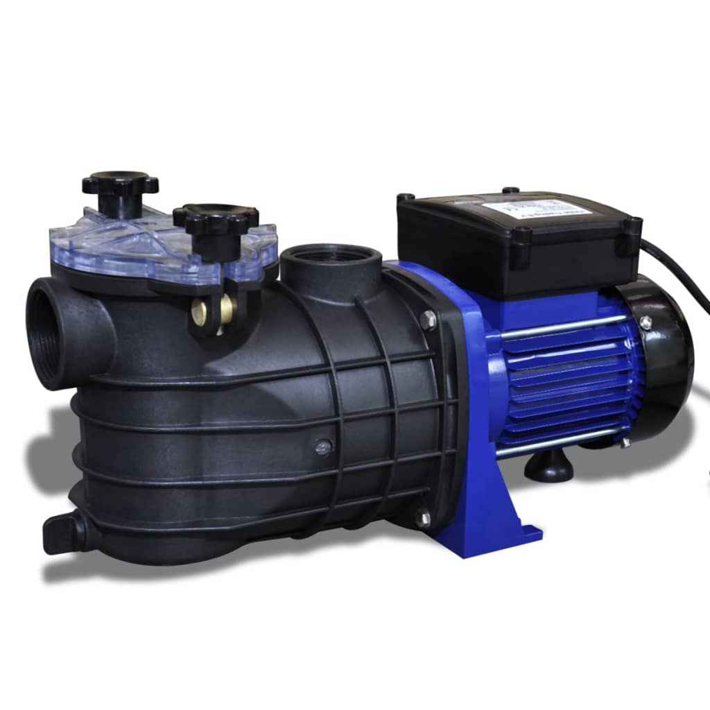 Pool pump electric 500 w blue - 1, 9000 l/h - number 1.