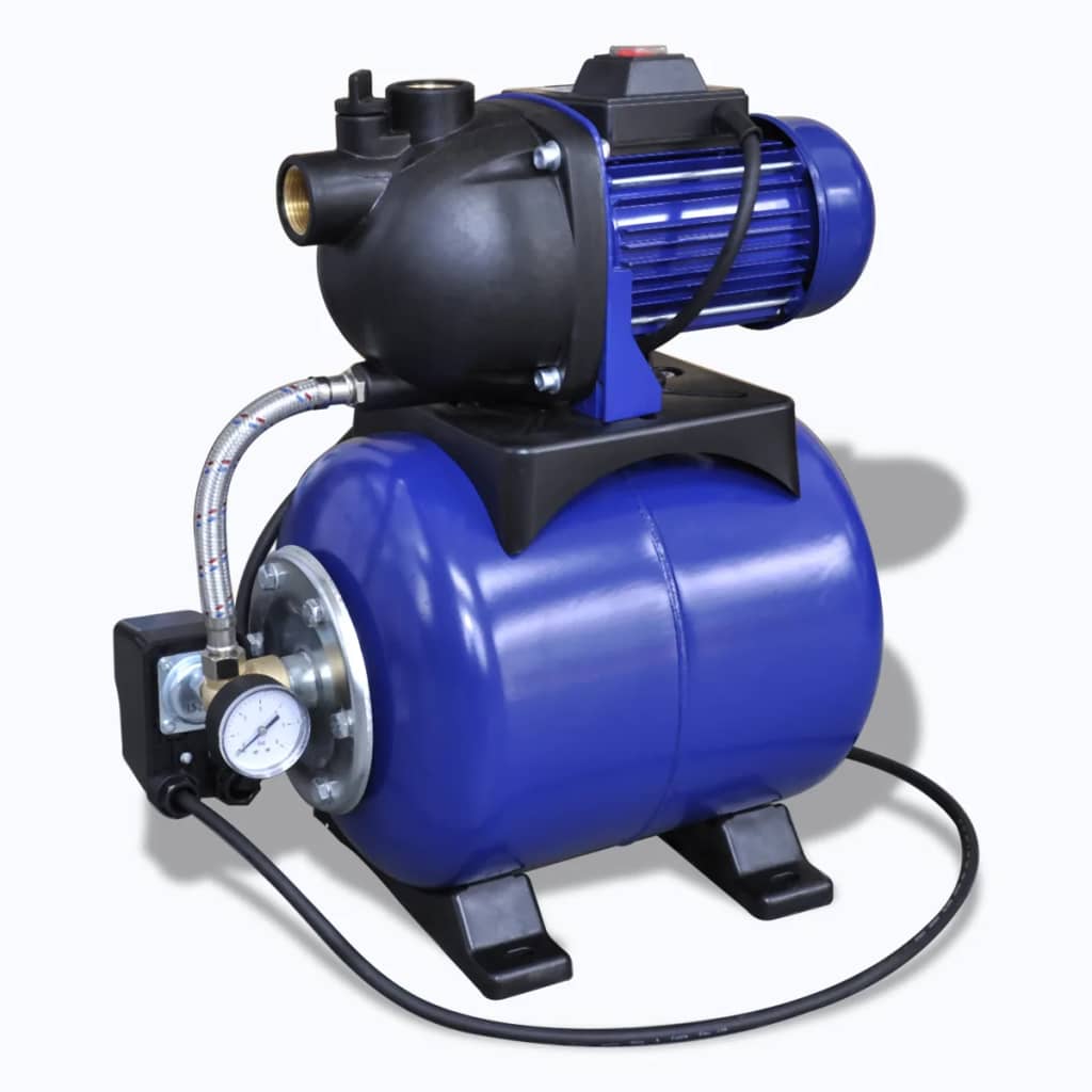 Elektrisk havepumpe 1200 w blå - number 1.