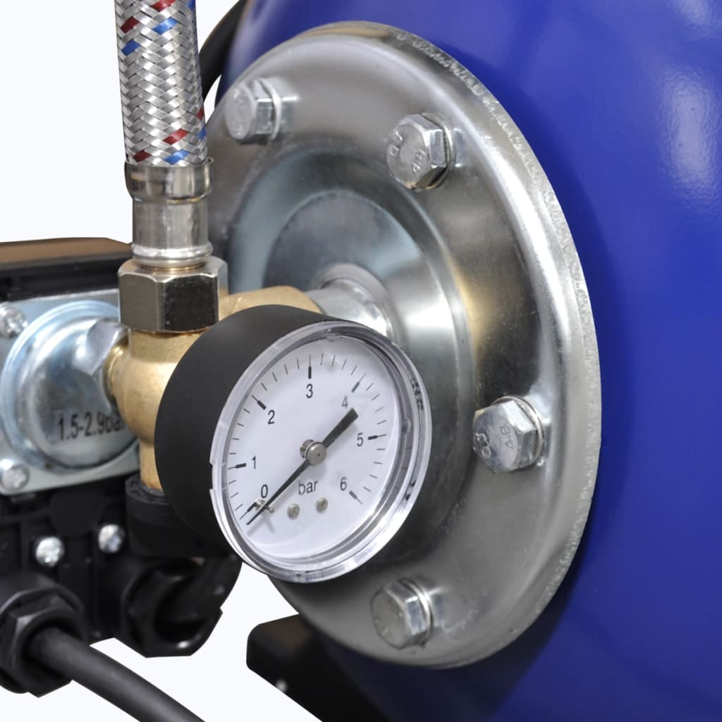 Elektrisk havepumpe 1200 w blå - number 2.