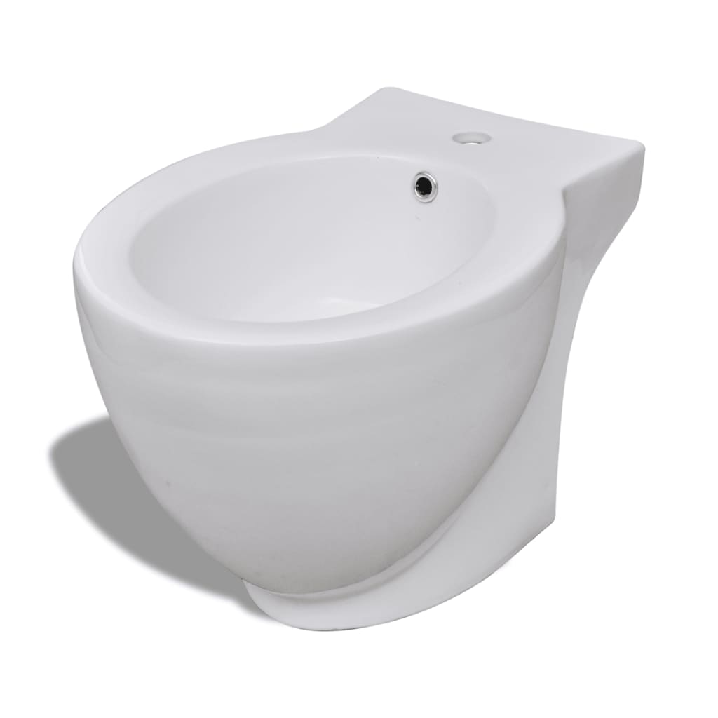 Bidet stående keramik hvid - number 2.