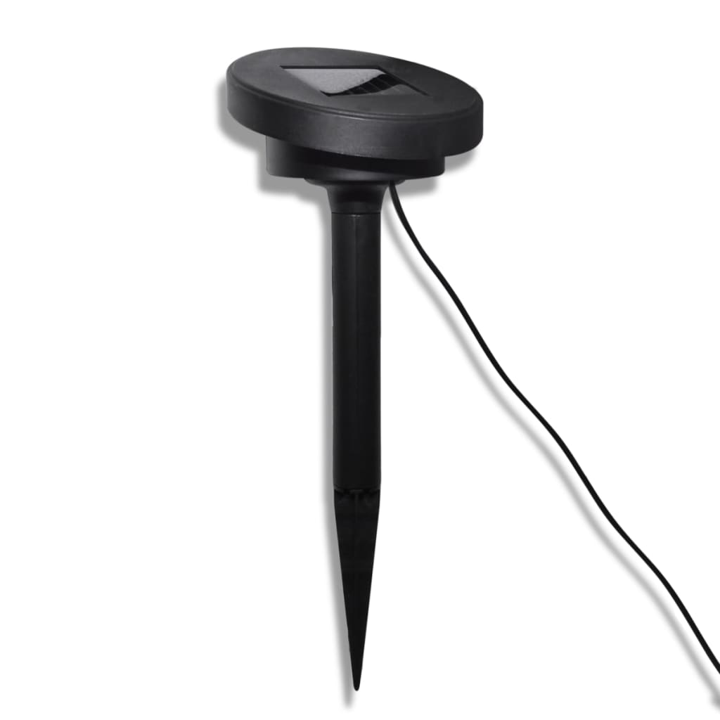 3 soldrevne lyskugler havebelysning med jordspyd og solpanel - number 3.