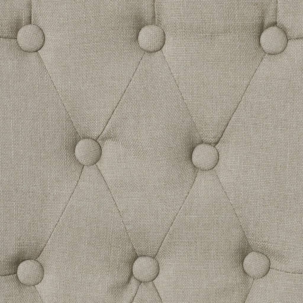 Spisebordsstoler 6 stk. kamelfarget stoff - number 5.