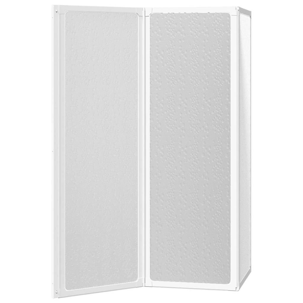 Brusevæg 117x120 cm 3 paneler foldbar - number 5.