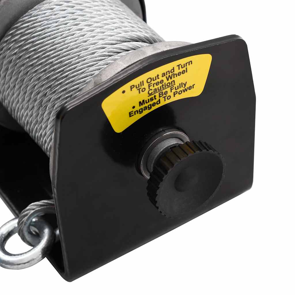 210229 električno vitlo 12v 907 kg žičani daljinski upravljač - number 4.