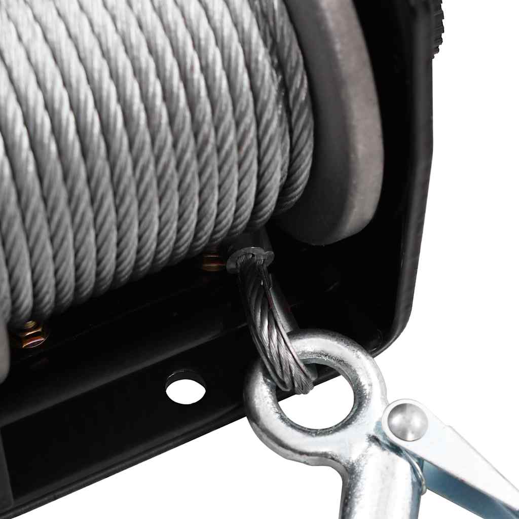 210229 električno vitlo 12v 907 kg žičani daljinski upravljač - number 5.